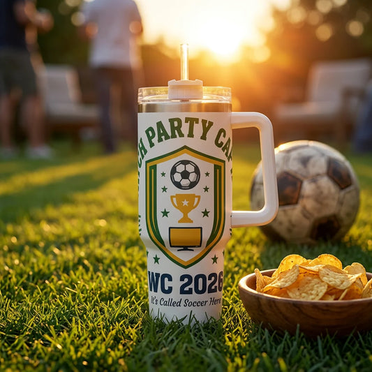 2026 Soccer Watch Party Water Cup, To Keep Water Cold/hot for Indoor or Outdoor Use,ideal Holiday Gift