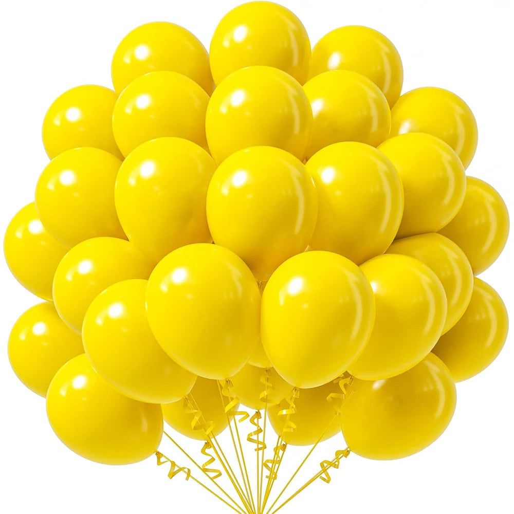 Hot Pink Balloons 12/10inch Baby Pink Latex Balloon Royal Blue Red Green Globos Baby Shower Birthday Party Christmas Decorations