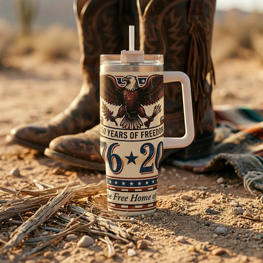 USA 250th Freedom Theme Thermos Water Cup, To Keep Water Cold/hot For Indoor Or Outdoor Use,ideal Holiday Gift