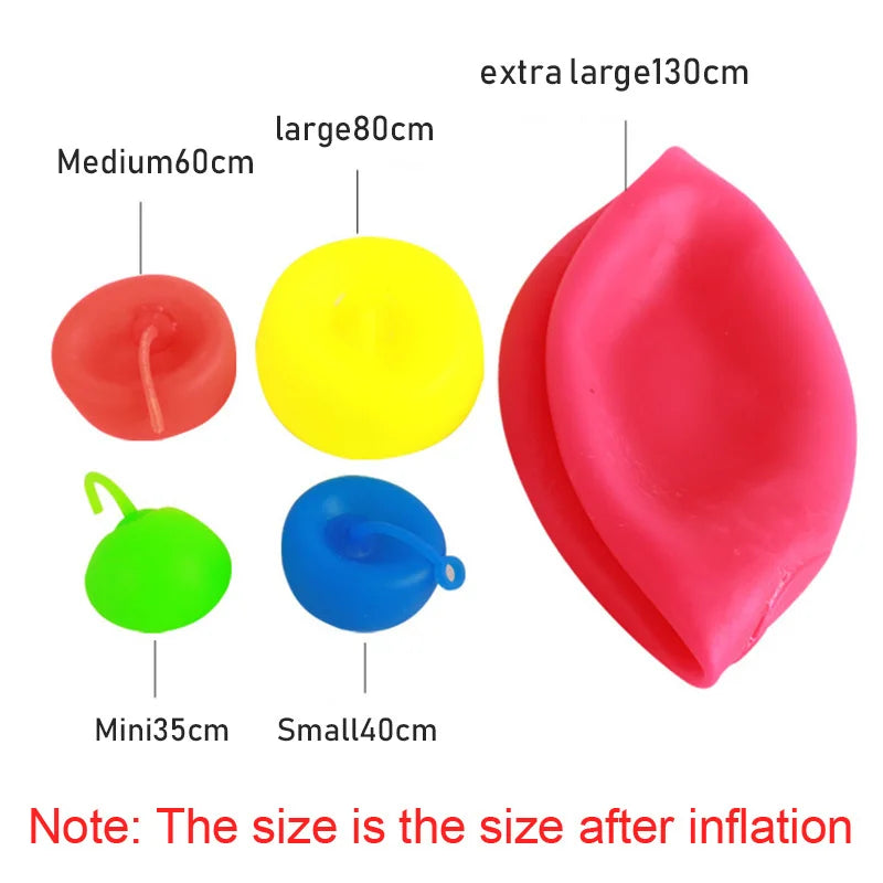 130cm bubble ball high quality bouncy ball TPR balloon summer outdoor interactive decompression toy bouncing water-filled ball