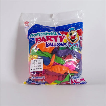 Large 12-inch Tail Balloon Anniversary Wedding Birthday Decoration Supplies Bar KTV Boys and Girls 10PCS