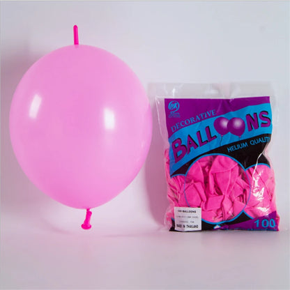 Large 12-inch Tail Balloon Anniversary Wedding Birthday Decoration Supplies Bar KTV Boys and Girls 10PCS