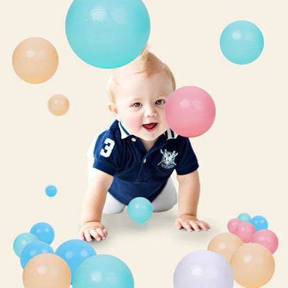 20pcs/lot 5.5cm Safe PE Ball for Dry Pool Ball Pit Eco-friendly Baby Ball Toys for Baby Playpen Tent Kid Toys Soft Ocean Balls