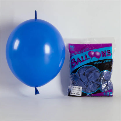 Large 12-inch Tail Balloon Anniversary Wedding Birthday Decoration Supplies Bar KTV Boys and Girls 10PCS