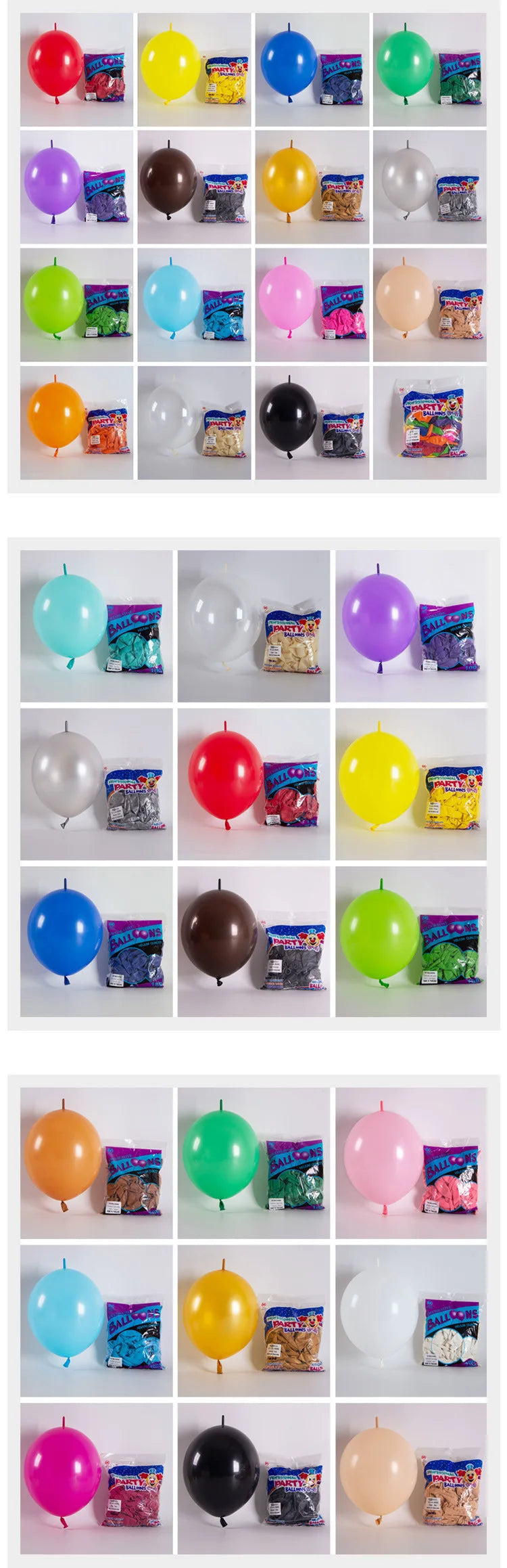 Large 12-inch Tail Balloon Anniversary Wedding Birthday Decoration Supplies Bar KTV Boys and Girls 10PCS