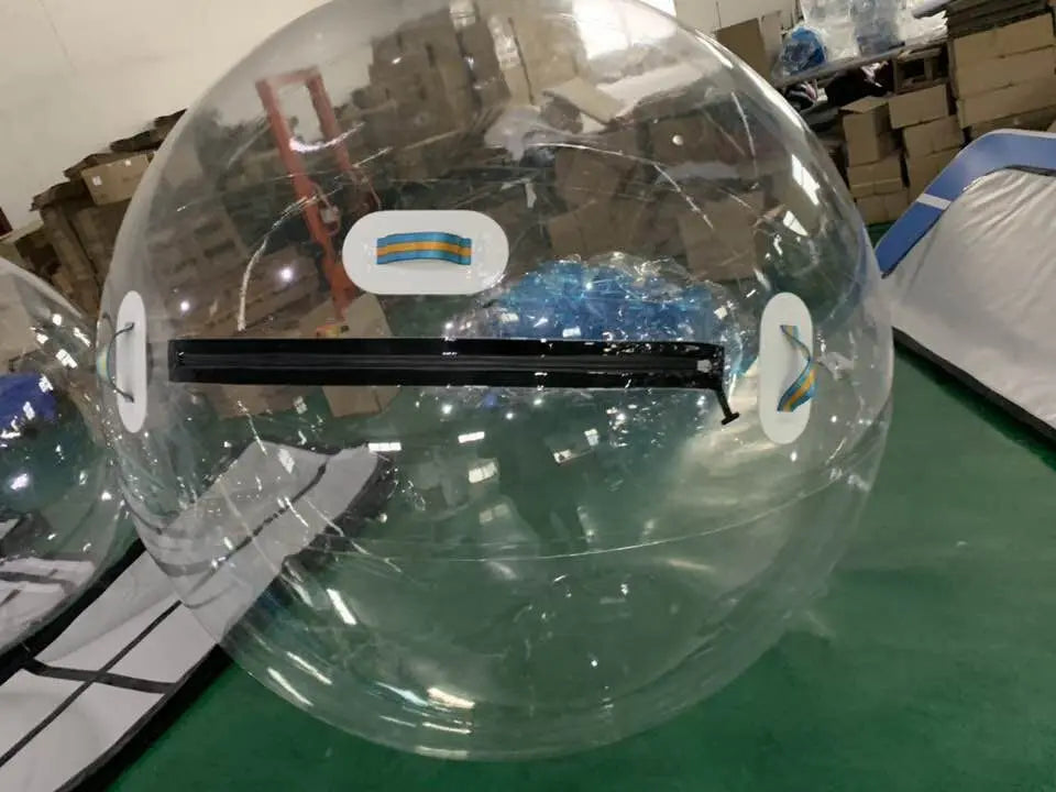 HIBADOU TPU Mateial 2m Dia Inflatable Water Walking Ball Water Balloon Zorb Ball For Sale