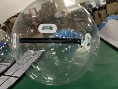 HIBADOU TPU Mateial 2m Dia Inflatable Water Walking Ball Water Balloon Zorb Ball For Sale