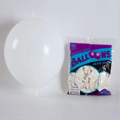Large 12-inch Tail Balloon Anniversary Wedding Birthday Decoration Supplies Bar KTV Boys and Girls 10PCS