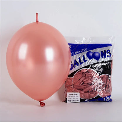 Large 12-inch Tail Balloon Anniversary Wedding Birthday Decoration Supplies Bar KTV Boys and Girls 10PCS