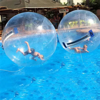 HIBADOU TPU Mateial 2m Dia Inflatable Water Walking Ball Water Balloon Zorb Ball For Sale