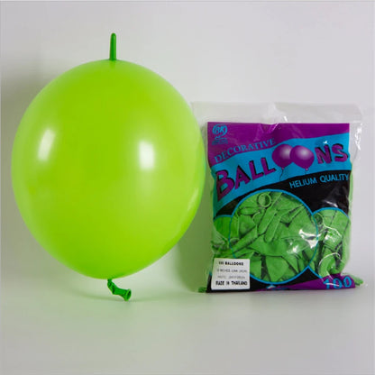Large 12-inch Tail Balloon Anniversary Wedding Birthday Decoration Supplies Bar KTV Boys and Girls 10PCS