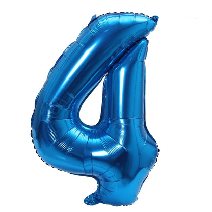 32inch Rainbow Gradient Number Foil Balloon 1-9 for Kids Birthday Party Decor Baby Shower Bridal Shower More Options Avaliable