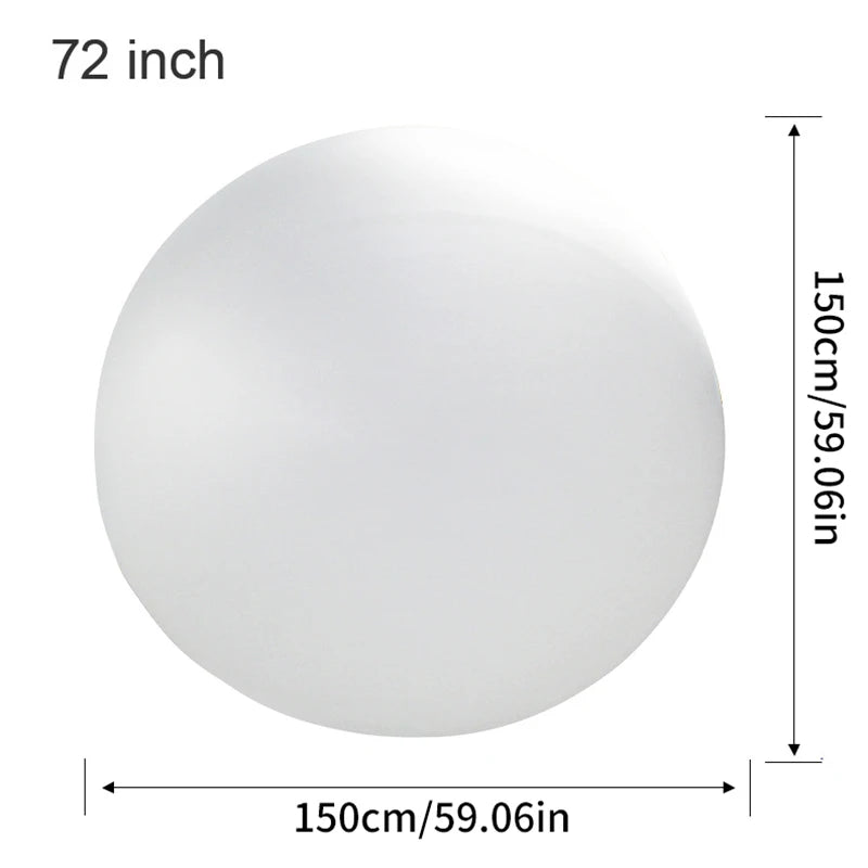 72 Inch Huge Balloons Giant Latex Performance Decor Balloon Party Celebration Festival Decorations Christmas Wedding Decor