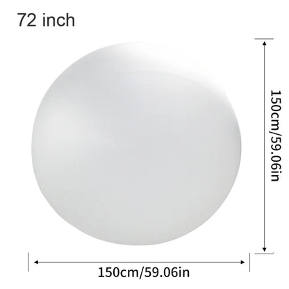 72 Inch Huge Balloons Giant Latex Performance Decor Balloon Party Celebration Festival Decorations Christmas Wedding Decor