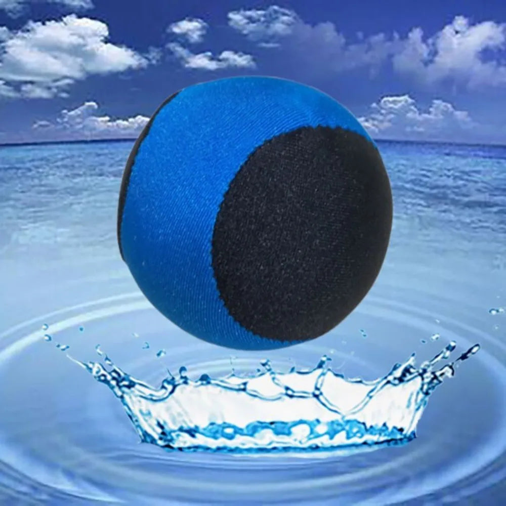 Durable 5.5cm TPR Elastic Ball Water Bouncing Ball Water Surf Game Toy Summer Beach Ball Soft Relaxing Water Jump Ball