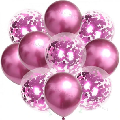 10/30/50/100Pcs 1012 Inch White Golden Balloons Pastel Ballon Golden Confetti Balloons For Birthday Weddings Anniversary Party