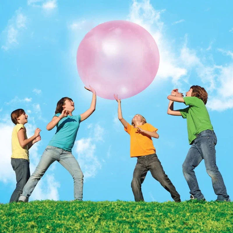 130cm bubble ball high quality bouncy ball TPR balloon summer outdoor interactive decompression toy bouncing water-filled ball