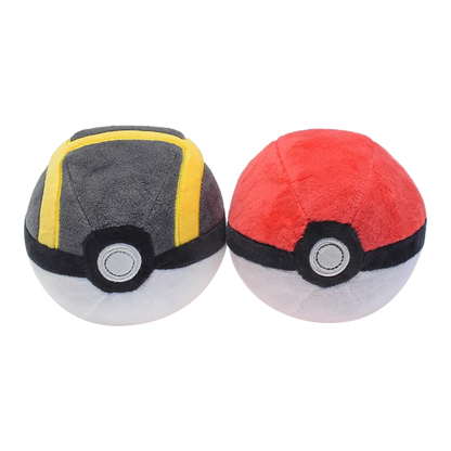 Meisterball Superball Hyperball Pokéball Plüschtiere Weiche Kuscheltiere Cartoon Rucksackanhänger Dekoration Spielzeug Geburtstag