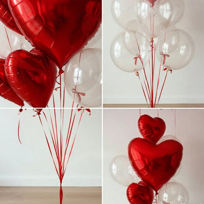 Valentine's Day party balloons used for Valentine's Day proposals, weddings, birthdays, romantic atmosphere decoration