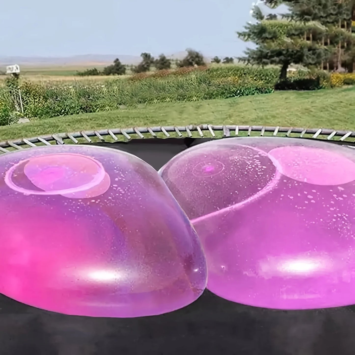 2026 Fun Summer Transparent Inflatable Ball Balloon Kids Children Outdoor Toys Soft Air Water Filled Bubble Ball Party Game Gift