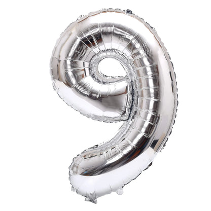 32inch Rainbow Gradient Number Foil Balloon 1-9 for Kids Birthday Party Decor Baby Shower Bridal Shower More Options Avaliable