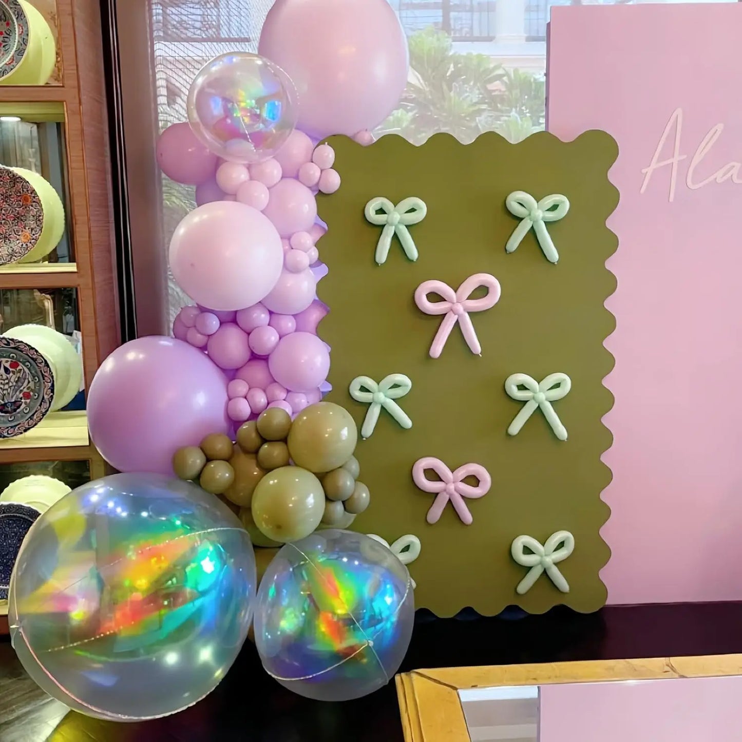 4D Iridescent Color Holographic Balloons for Christmas Birthday Music Party Under The Sea Mermaid Theme Party Supplies
