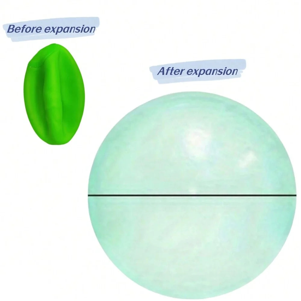 Inflated Ball Bubble Ball Water-filled Transparent Bubble Ball TPR Inflated Ball Pat Ball Big Light Ball