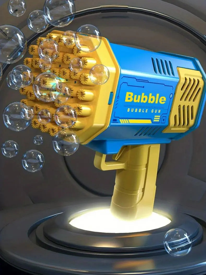40 Hole Bubble Machine Fully Automatic Bubble Blowing Light Outdoor Bubble Machine without Battery without Bubble Water