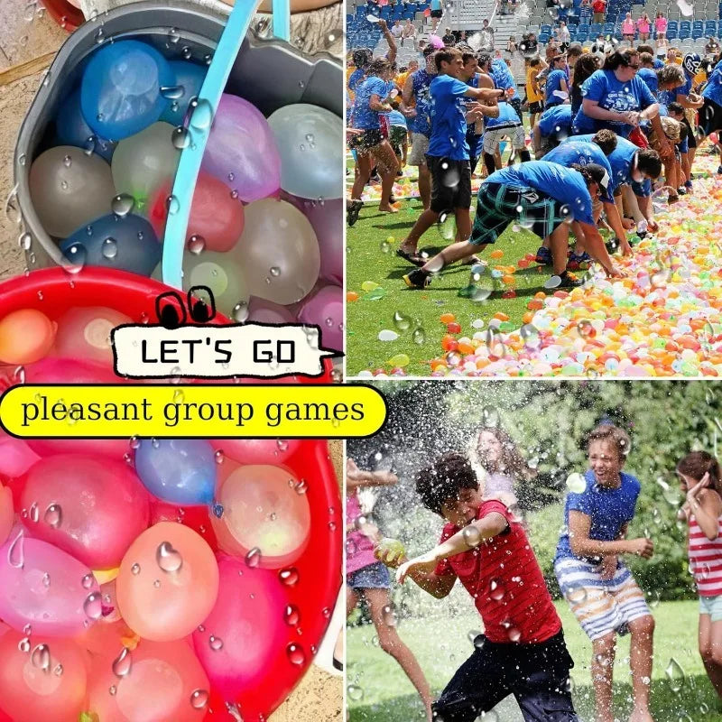 500Pcs/Bag Water Bombs Balloon Filling Latex Balloons Games Party Circus Supplies Wedding Decoration Game Toys for Children Prop