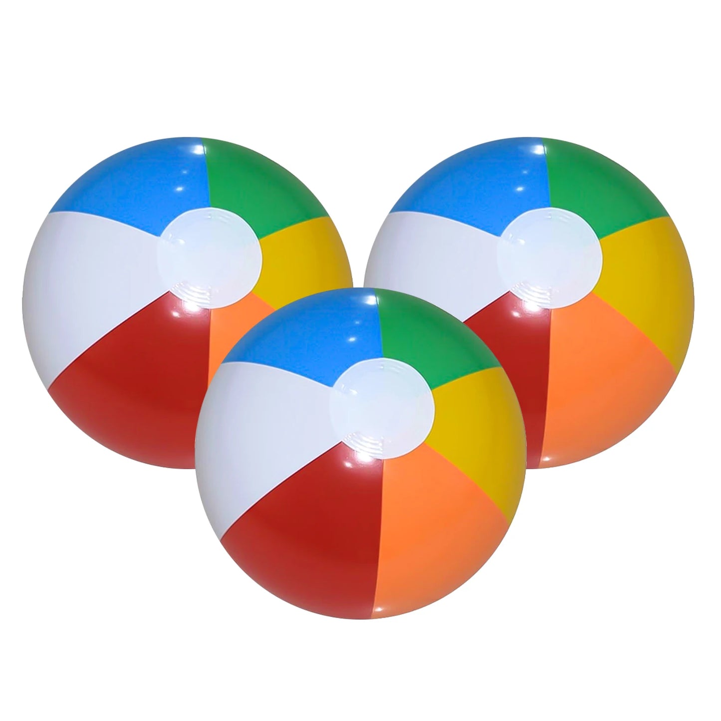 2/5pcs Colorful Inflatable Beach Balls Swimming Pool Party Water Games Balloon Beach Sports Shower Balls Children's Fun Toys
