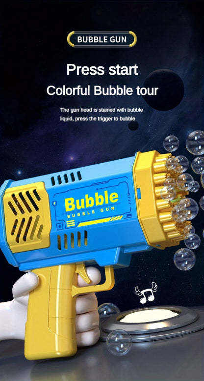 40 Hole Bubble Machine Fully Automatic Bubble Blowing Light Outdoor Bubble Machine without Battery without Bubble Water