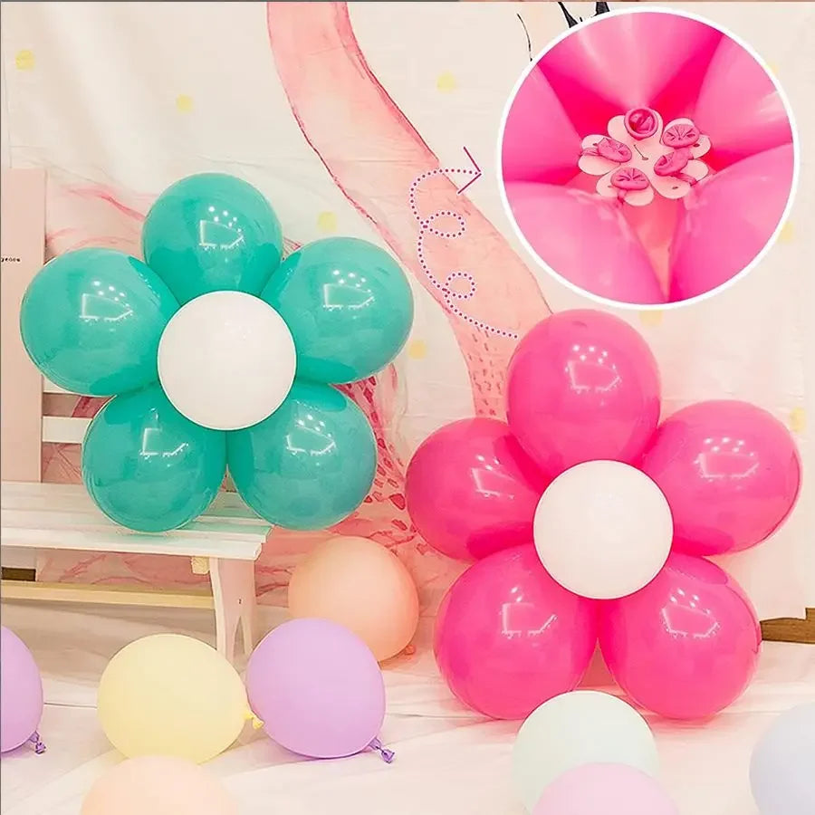 100pcs/roll Points Dots Double Sided for Balloons, Removable Clear Stickers for Christmas Wedding Birthday Party Decoration