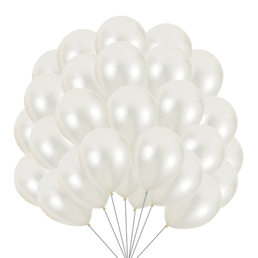5/10/12inch Pearl Balloons Milk White Latex Balloons Birthday Wedding Decoration For Engagement Anniversary Bridal Shower Globos