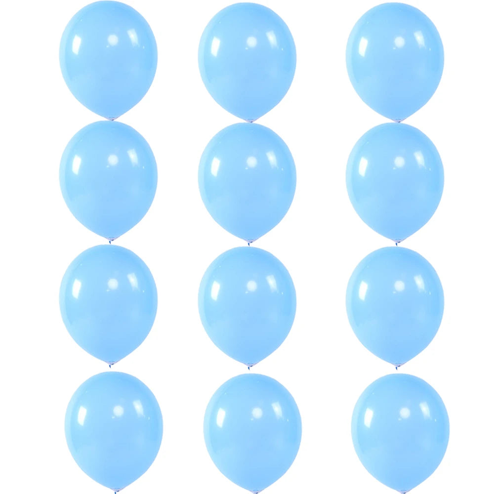 Balloons Set 12Inch Cloud Yellow Red Blue Sky Cow Latex Balloons for Birthday Party Supplies Photo Booth Prop