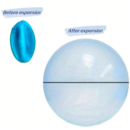 Inflated Ball Bubble Ball Water-filled Transparent Bubble Ball TPR Inflated Ball Pat Ball Big Light Ball