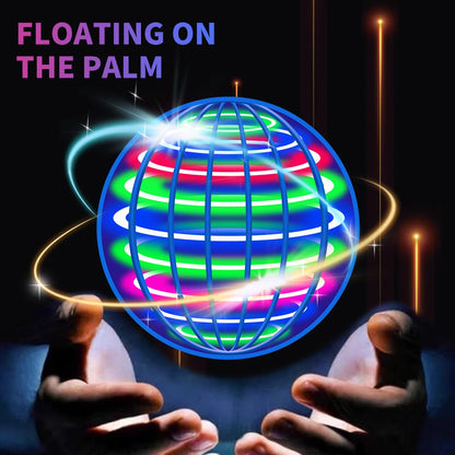 Fliegender Ball, automatischer Kreiselball, LED-blendende Lichter, schwebende Magie, Ventilator, UFO-Flugmaschine, Spielzeug, Geschenk, Spiel, Sportball
