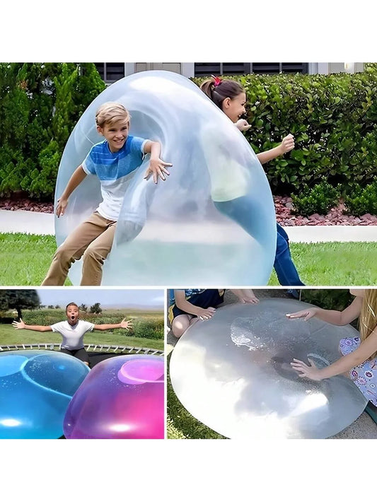 Inflated Ball Bubble Ball Water-filled Transparent Bubble Ball TPR Inflated Ball Pat Ball Big Light Ball