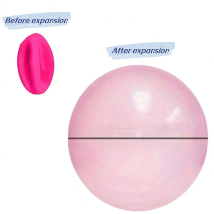 Inflated Ball Bubble Ball Water-filled Transparent Bubble Ball TPR Inflated Ball Pat Ball Big Light Ball