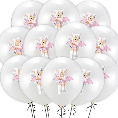 New Roblox Balloons Birthday Party Decoration Video Game 12inch Round Balloon Kids Happy Birthday Party Favors Gift Toys