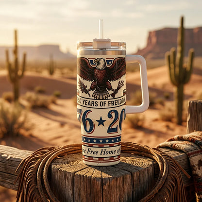 USA 250th Freedom Theme Thermos Water Cup, To Keep Water Cold/hot For Indoor Or Outdoor Use,ideal Holiday Gift