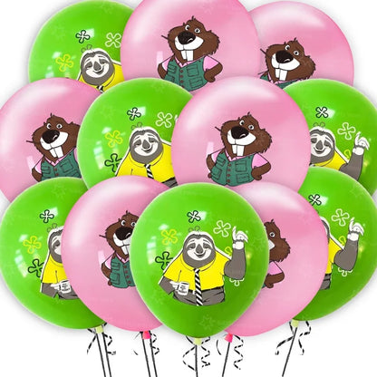 New Zootopia Balloons wild animal Latex Balloon Cartoon Birthday Decoration 12inch Round Balloon Party Favors Supplies Gifts Toy