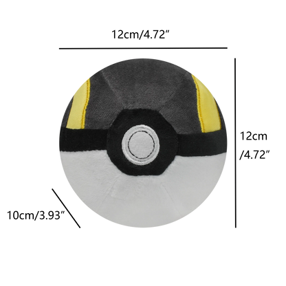 Meisterball Superball Hyperball Pokéball Plüschtiere Weiche Kuscheltiere Cartoon Rucksackanhänger Dekoration Spielzeug Geburtstag