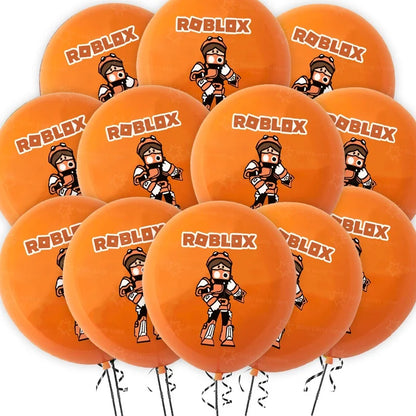 New Roblox Balloons Birthday Party Decoration Video Game 12inch Round Balloon Kids Happy Birthday Party Favors Gift Toys