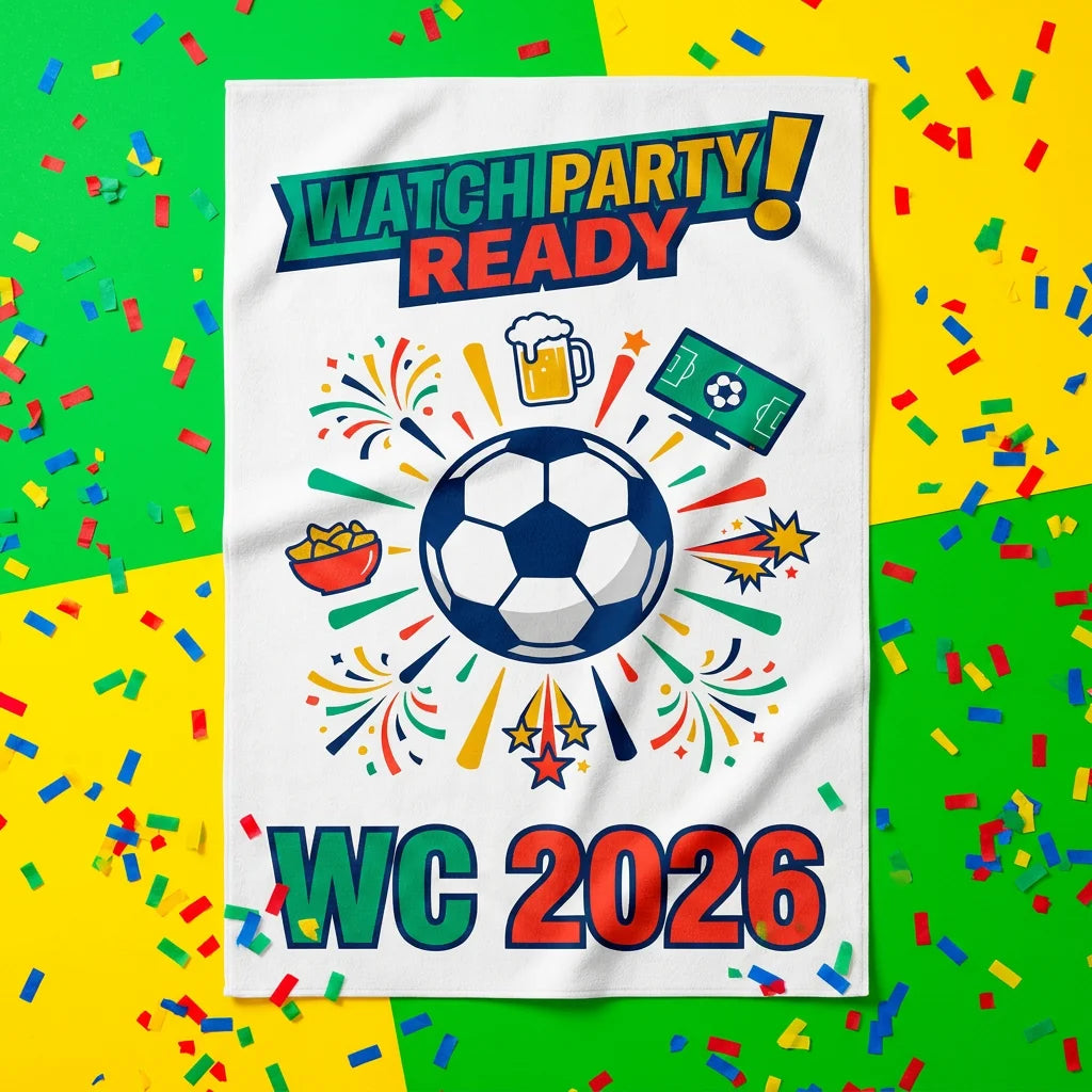 Funny Football themed beach towel, suitable for beach, swimming pool, vacation, unique holiday gift