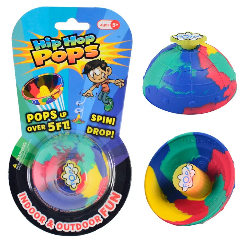 1 Stück Camo Bounce Bowl Half Side Bouncing Ball Cloud Buckle Camo Bouncing Bowl Kreatives Kinder-Entlastungsspielzeug