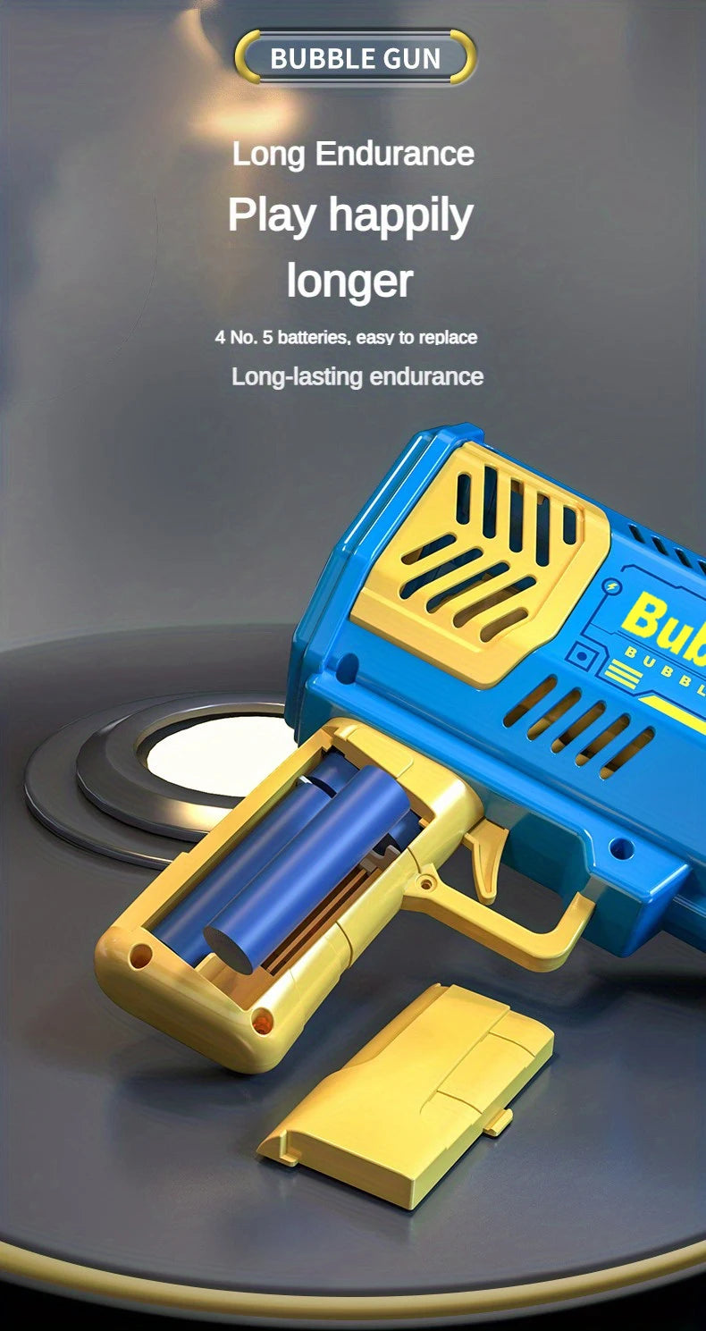 40 Hole Bubble Machine Fully Automatic Bubble Blowing Light Outdoor Bubble Machine without Battery without Bubble Water