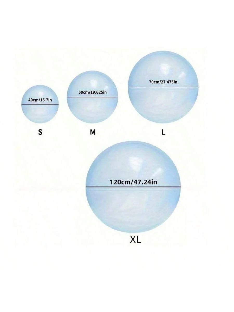 Inflated Ball Bubble Ball Water-filled Transparent Bubble Ball TPR Inflated Ball Pat Ball Big Light Ball