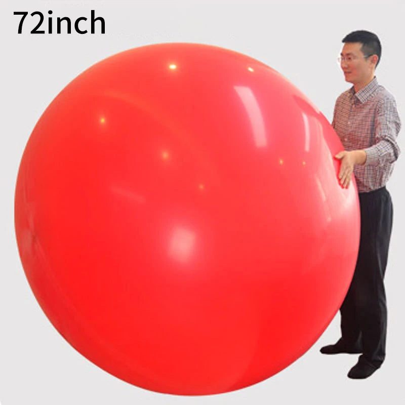 【P】72 Inch Huge Balloons Giant Latex Performance Decor Balloon Party Celebration Festival Decorations Christmas Wedding Decor
