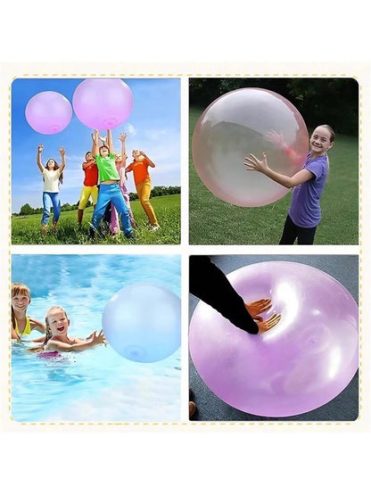 Inflated Ball Bubble Ball Water-filled Transparent Bubble Ball TPR Inflated Ball Pat Ball Big Light Ball