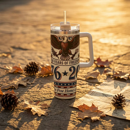 USA 250th Freedom Theme Thermos Water Cup, To Keep Water Cold/hot For Indoor Or Outdoor Use,ideal Holiday Gift